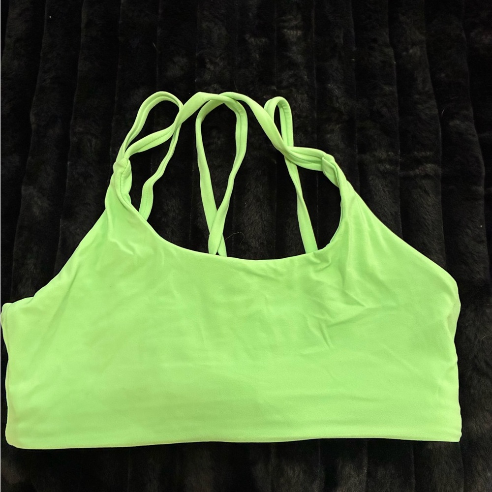 Paragon Women's Lime Green Strappy Bra